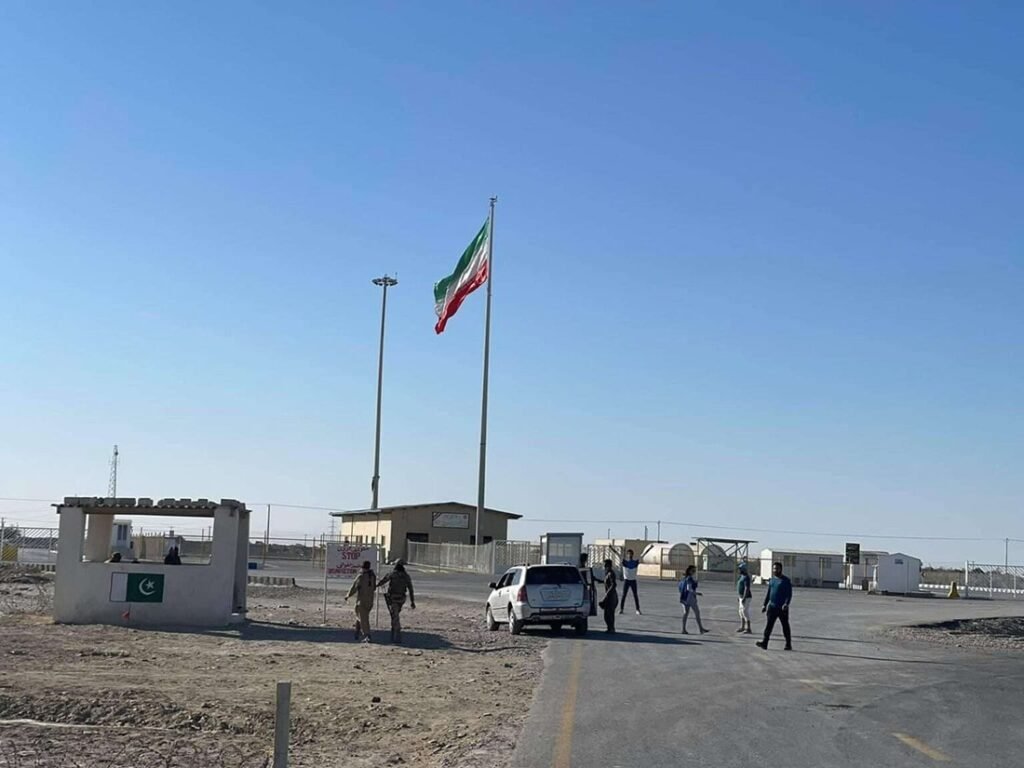 Entering Pakistan from Iran