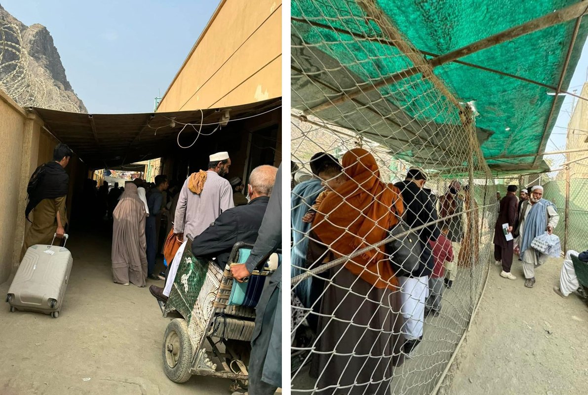 Immigration Process at Torkham Border